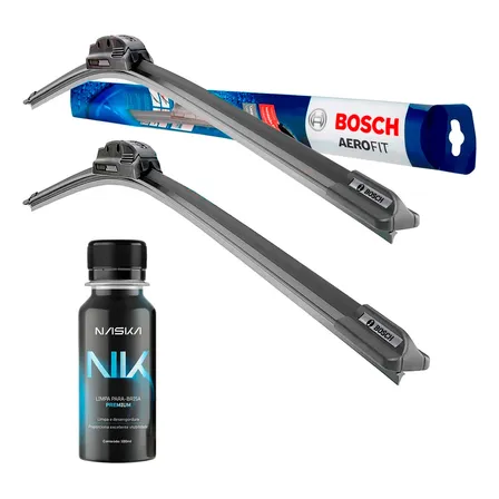 Limpador Para-brisa Paleta Original Bosch Aerofit Preto Ka 2014 A 2021