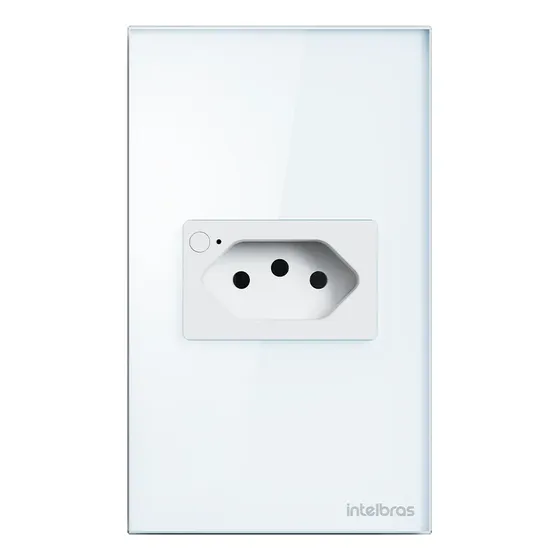 Tomada Inteligente Wi-fi 10a Etw 1001 Intelbras Branco