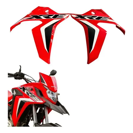 Aba Do Tanque Xre 300 Rally 2022/ 2023 Vermelha O Par