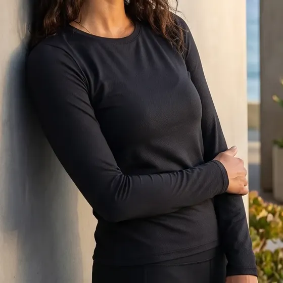 Camiseta Manga Longa Esportiva Mulher Mercado Livre Basics