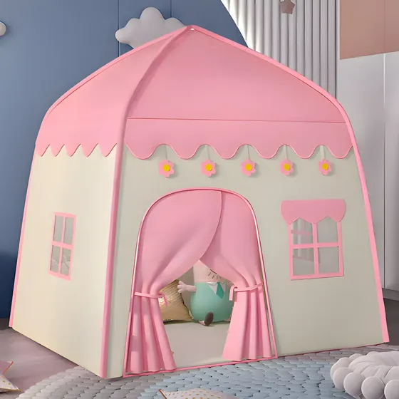 Barraca Infantil Casinha Com Luzes Led Tenda De Brincar