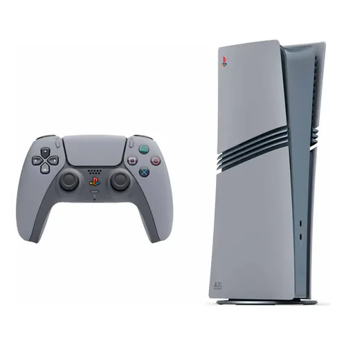 Console Sony Playstation 5 Pro 30o Aniversário Edição Limitada Cfi-7000b 4k Edição Digital 2tb Ssd Cinza