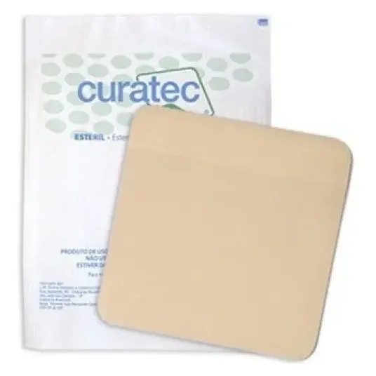Curativo Hidrocoloide Plus 10x10cm Extra Fino Curatec 1 Un.