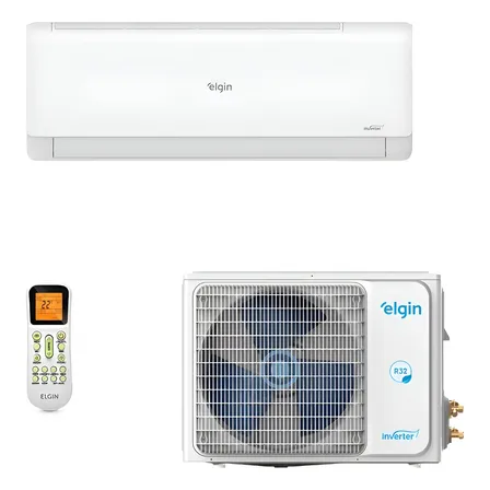 Ar-condicionado Hw Elgin Eco Inverter Ii Wifi 24k R32 Qf 220 Branco 220v