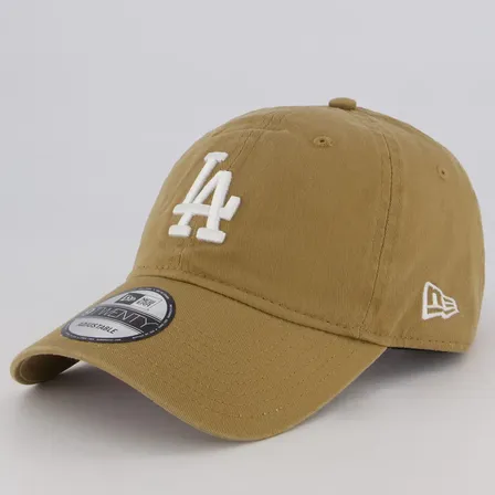 Boné New Era Mlb Los Angeles Dodgers 920 Bege Bege Único