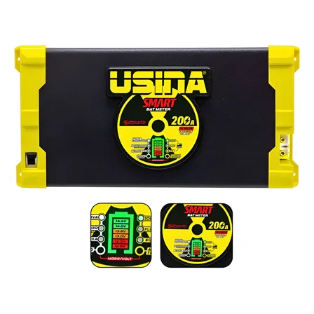 Fonte Carregador 200a Usina Smart Bat Meter Sbm Lançamento* Amarelo