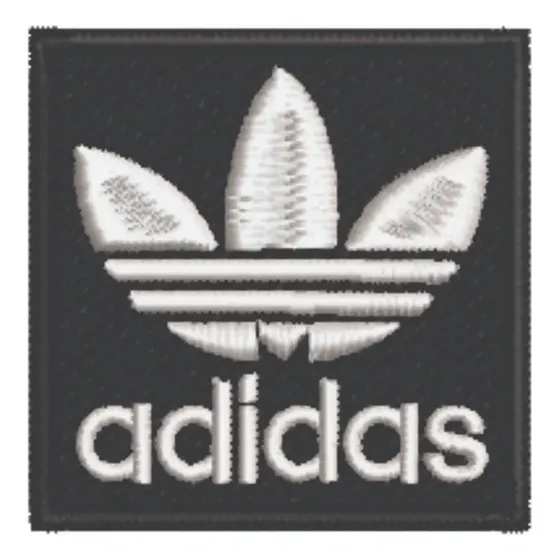 Patch Bordado Adidas 5cm Mrc042l050a050