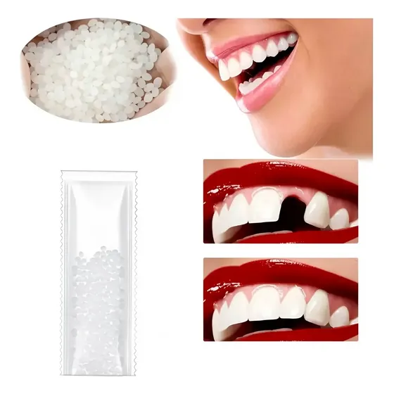 Massinha Restauração Dente Provisório+ De 1500 Bolinhas 50 G
