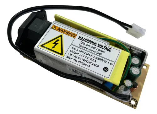 Fonte Ac 90~240v Saida 24v 2,5a Para Mikrotik