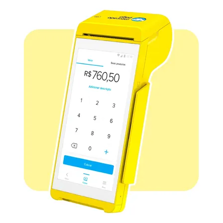 Maquininha De Cartão Mercado Pago Point Smart 2 4g Wifi Nfc Vivo 127/220v
