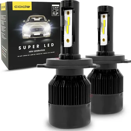 Kit Super Led Techone 12v 24v H1 H3 H4 H7 H8 H11 Hb3 Hb4 H27 H7 8000k