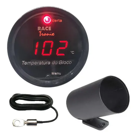 Temperatura Bloco Motor Digital Vm C/ Sirene Copo Comprido