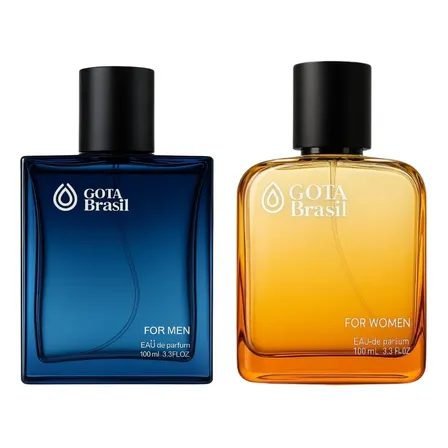 Perfume Masculino E Feminino Ativa Feromonios Opostos 100ml Cada Melhor Fixação Do Brasil