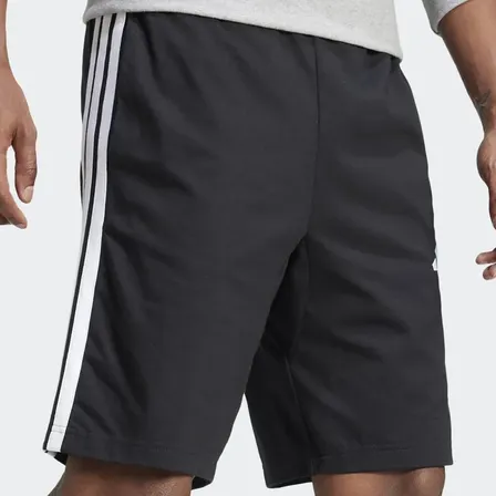 Shorts Masculino Malha Essential Três Listras adidas