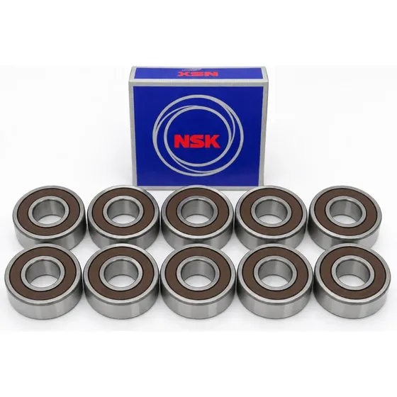 Rolamento 6201 Ddu-c3 Nsk Vedação Nitrílica 12x32x10