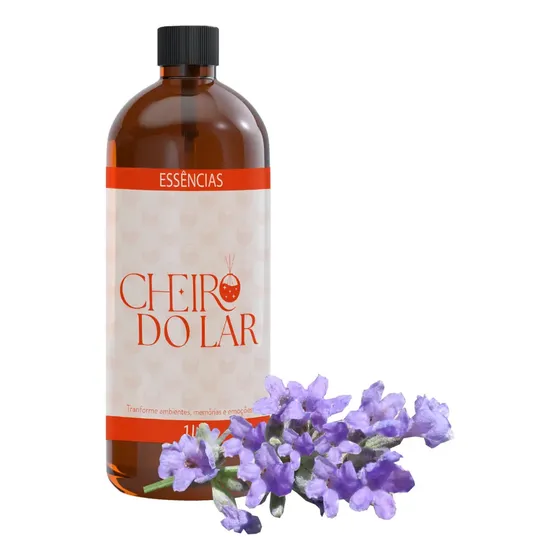 Essência Óleo Lavanda 1 Litro Cheiro Do Lar