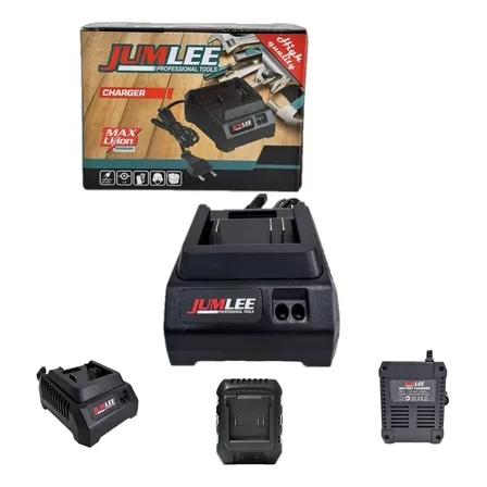 Carregador De Bateria Chave Impacto Tipo Jumlee 21v A 68v