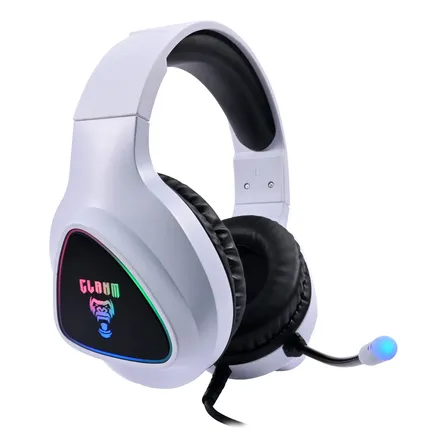 Headset Gamer Clanm Snow Mount Branco, Cl-hm709 Branco