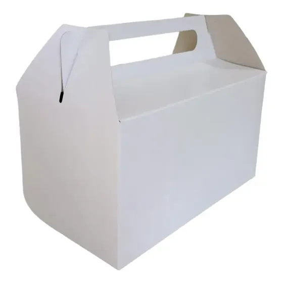 35 Caixas Maleta Branca Festa Escolar, Lanches, Delivery