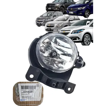 Farol Neblina Direito Original Onix Prisma Joy 2013 2014 15