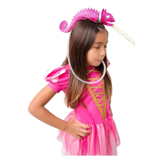 Cabelo Maluco Camaleão Rosa