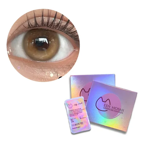 Lentes De Contato Edy Hoshi Cosmopolitan Sydney Anual 1 Par