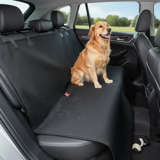 Capa Protetora Impermeável Para Banco Traseiro De Carro Cães