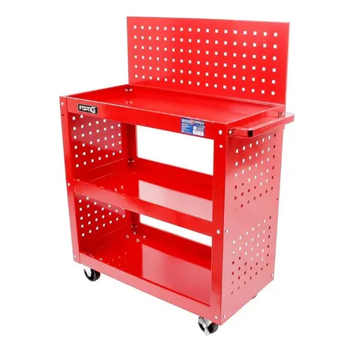 Carrinho Ferramentas 700x350x750mm 3 Prateleiras - Fortg.