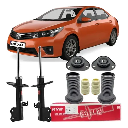 Amortecedor Dianteiro Original Kit Comp Corolla 2015 A 2019