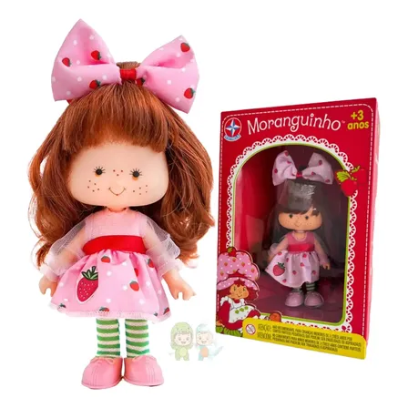 Boneca Infantil Moranguinho Estrela