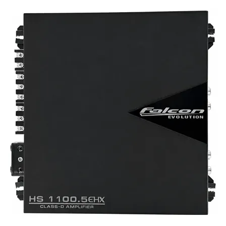 Módulo Amplificador Falcon Hs1100.5 Ehx 5 Canais 750w Rms Preto