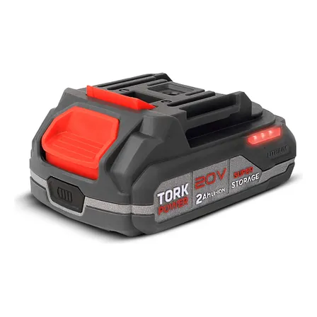 Bateria Lithium 20v Alto Desempenho 40w 2ah Ferramentas Tork 20v