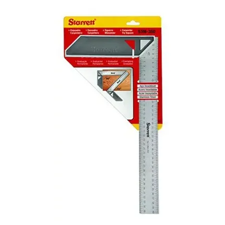 Esquadro De Carpinteiro Starrett K53m-350-s Para Carpinteiro