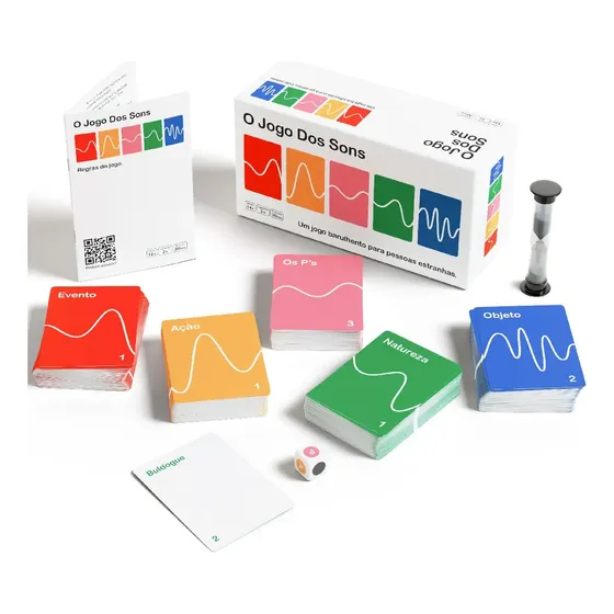 Galápagos,o Jogo Dos Sons,jogo De Cartas Para Galera,30 Min.