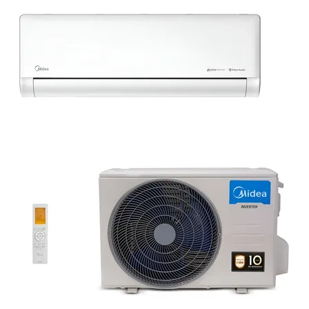 Ar-condicionado Hw Inverter Midea Ai Ecomaster 18000 Fr 220v Branco 220v