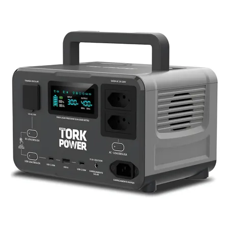 Gerador Energia Portátil Tork 400w Até 600w Pico 256wh 220v