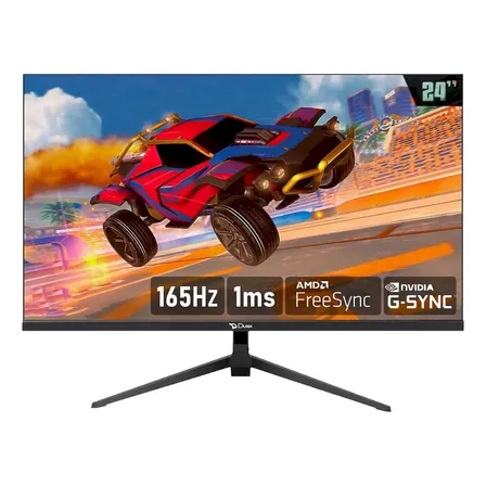 Monitor Gamer Duex, 24 Pol Ips, Fhd, 1ms, 165hz, Dxmo24f165s Preto 127/220v