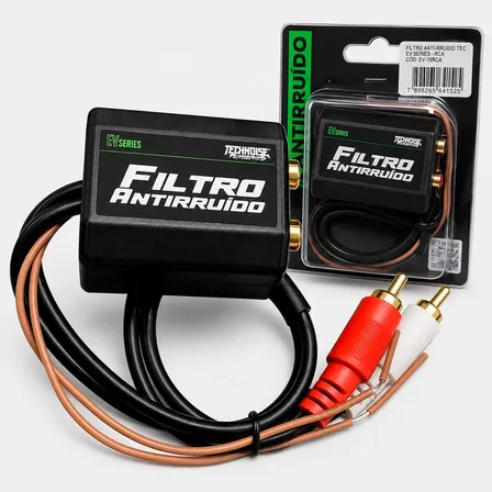 Filtro Anti-ruído Technoise Rca Elimina Ruídos Som Cd Dvd