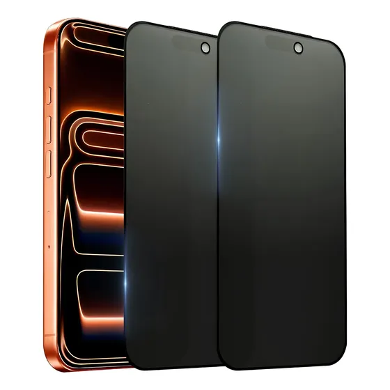Kit 2 Pelicula Cerâmica Privacidade Fosca Para iPhone 7 A 17