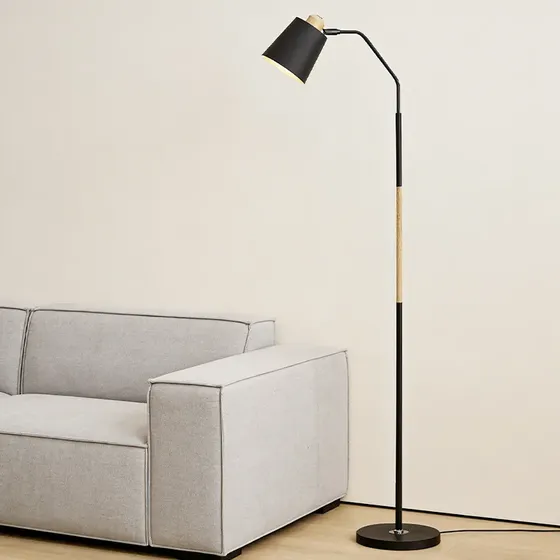 Abajur Chao Sala, Luminaria De Piso Pe Quarto - E27 Bivolt