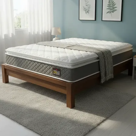 Colchão De Espuma D45 Pillow Top Fort Comfort King 193 Cm