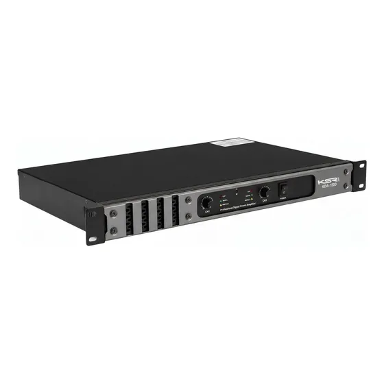 Amplificador Potencia Som Profissional 1500w Ksr Pro Kda1500