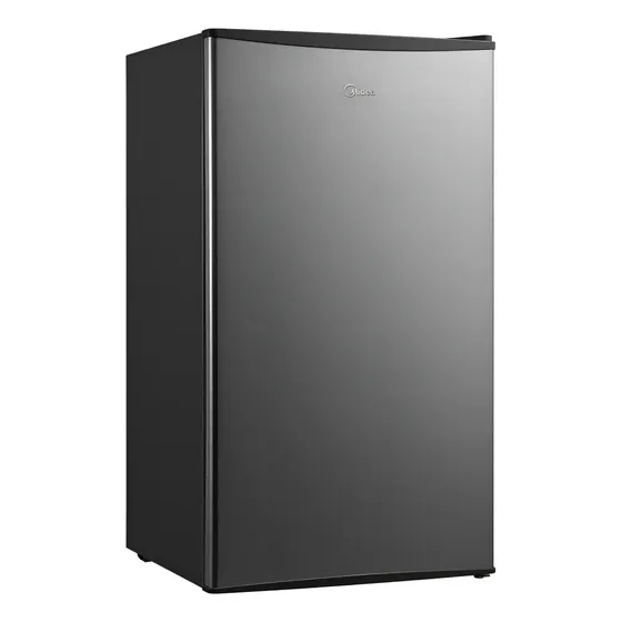 Frigobar Midea 93l Inverter Preto Porta Na Cor Inox Bivolt Preto/inox 127/220v