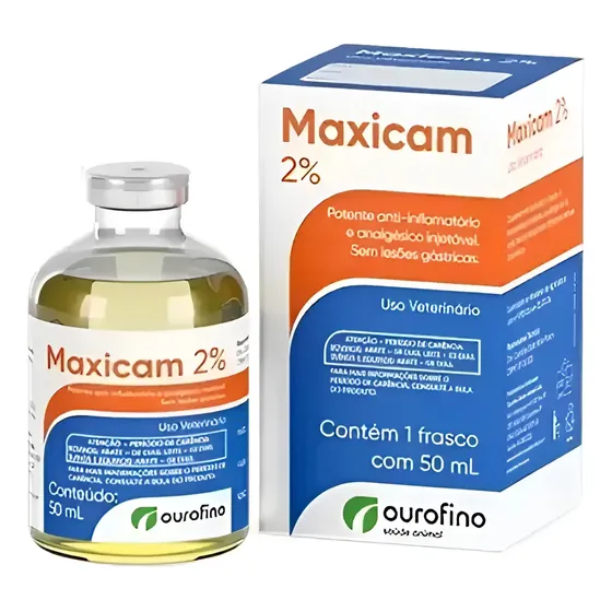 Maxicam 2% 50 Ml Ouro Fino Anti-inflamatorio