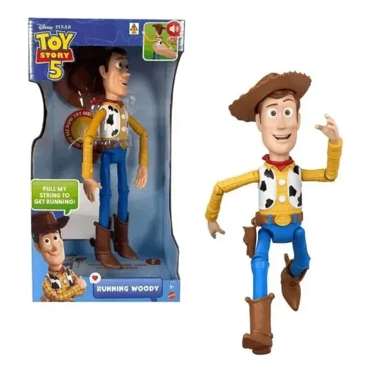Toy Story 5 - Boneco Woody Que Corre Com Som - Mattel Jnb63
