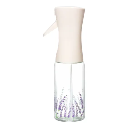 Borrifador Vidro Spray Lavanda Handpainting 200ml Vidro Lyor Lavanda