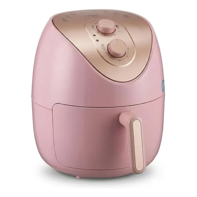 Air Fryer Cor De Rosa 4 Litros Homeland Rosa 220v