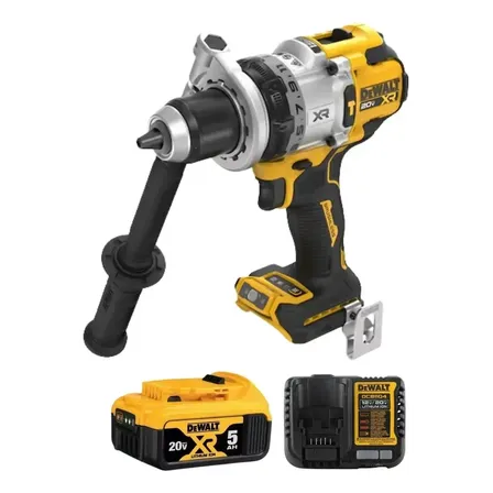 Parafusadeira E Furadeira De Impacto Dcd1007 C/bat 5ah E Car Amarelo