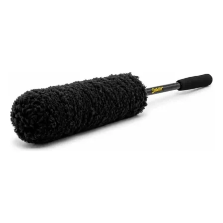 Escova De Microfibra Para Furo De Rodas All Black Detailer