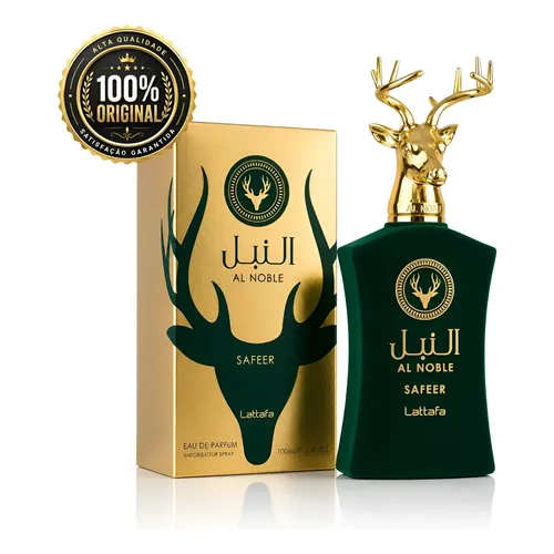 Perfume Árabe Al Noble Safeer Lattafa Eau De Parfum 100ml -